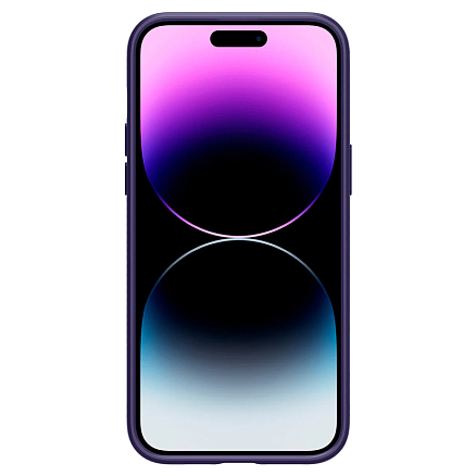 Чехол для iPhone 14 Pro гелевый Spigen Liquid Air темно-фиолетовый