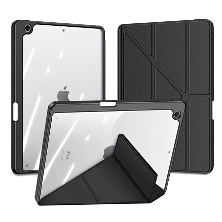 Чехол для iPad 10.9 2022 гибридный - книжка Dux Ducis Magi черный