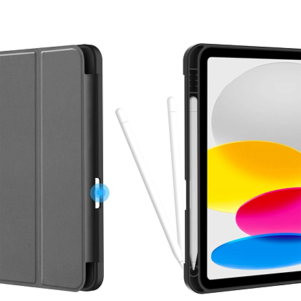 Чехол для iPad 10.9 2022 книжка Tech-Protect SC Pen черный