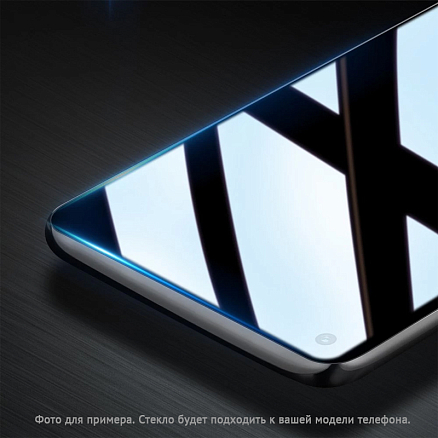Защитное стекло для Honor X8 на весь экран противоударное Dux Ducis 9D черное