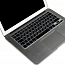 Накладка на клавиатуру защитная для Apple MacBook Air 13 A1466, A1369, Pro 13 A1278, Pro 15 A1260, A1226, A1211 EU (русские буквы) черная