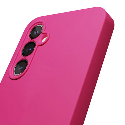 Чехол для Samsung Galaxy A35 силиконовый VLP Aster розовый