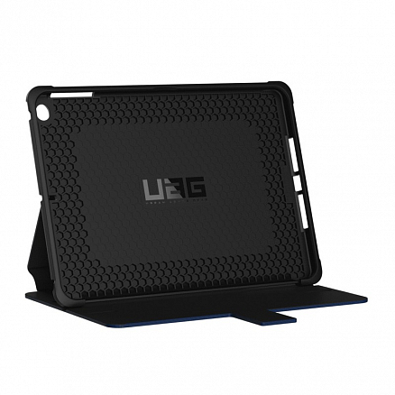 Чехол для iPad 2018, 2017, iPad Air гибридный для экстремальной защиты - книжка Urban Armor Gear UAG Metropolis сине-черный