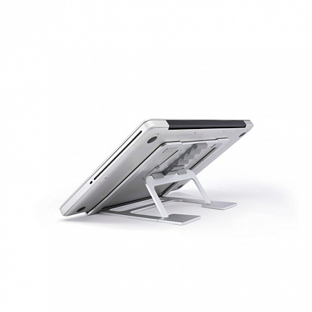 Подставка для ноутбука до 17 дюймов Evolution LS110 металлическая серебристая