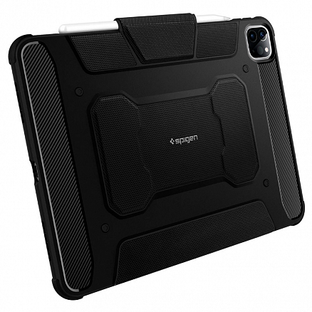 Чехол для iPad Pro 11, Pro 11 2020, Pro 11 2021 гелевый Spigen SGP Rugged Armor Pro черный