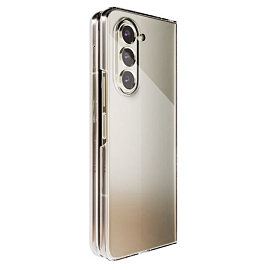 Чехол для Samsung Galaxy Z Fold 5 гибридный VLP Crystal прозрачный