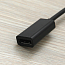 Переходник Mini DisplayPort - DisplayPort (папа - мама) 14,5 см Cablexpert черный