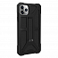 Чехол для iPhone 11 Pro Max гибридный для экстремальной защиты Urban Armor Gear UAG Monarch черный