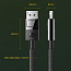 Кабель DisplayPort - DisplayPort (папа - папа) длина 1,5 м 8K 60Hz 4K 144Hz версия 1.4 плетеный Ugreen DP114 черный