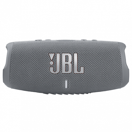 Портативная колонка JBL Charge 5 с защитой от воды и аккумулятором для телефона на 7500мАч серая