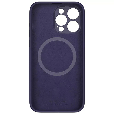 Чехол для iPhone 15 Pro Max гибридный Nillkin LensWing MagSafe фиолетовый