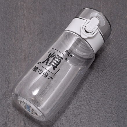 Бутылка для воды спортивная Nova Fun 350 мл серая