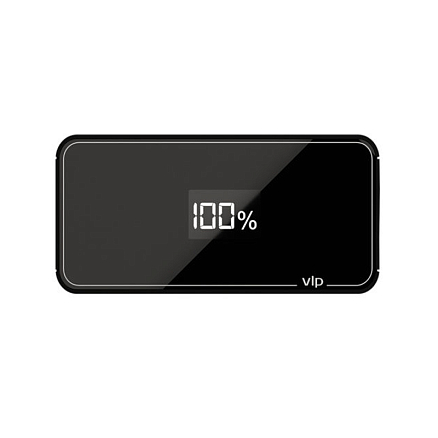 Внешний аккумулятор VLP B-Energy с дисплеем 20000мАч (USB, Type-C, быстрая зарядка PD, QC, 65Вт) черный