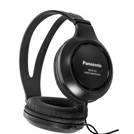 Наушники Panasonic RP-HT161E-K полноразмерные черные