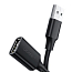 Кабель-удлинитель USB 2.0 (папа - мама) длина 0,5 м Ugreen US103 черный