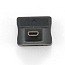 Переходник MicroHDMI - HDMI (папа - мама) угловой Cablexpert черный