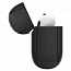Чехол для наушников AirPods 3 силиконовый с карабином Spigen Silicone Fit черный