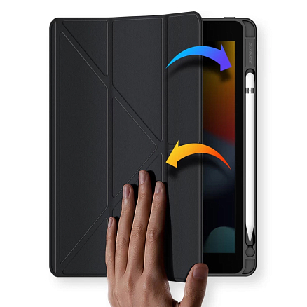 Чехол для iPad 10.9 2022 гибридный - книжка Dux Ducis Magi черный