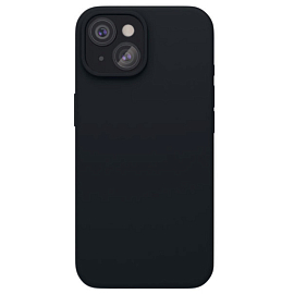 Чехол для iPhone 15 силиконовый VLP Aster MagSafe черный