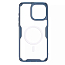 Чехол для iPhone 15 Pro гибридный Nillkin Nature TPU Pro Magsafe прозрачно-синий