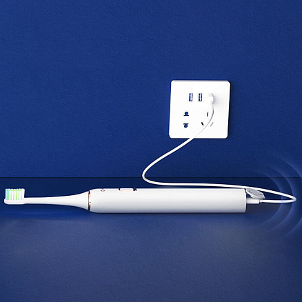 Зубная щетка электрическая Infly Electric Toothbrush PT02 белая с дорожным футляром
