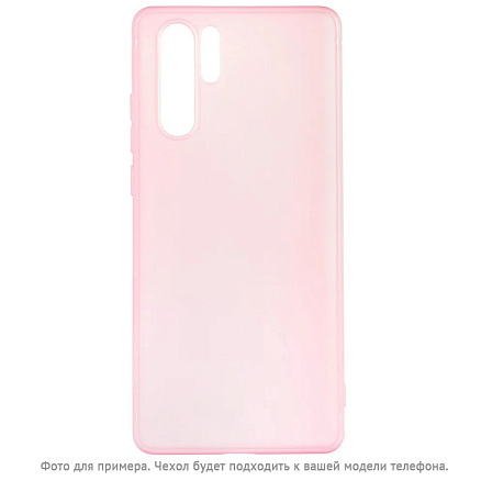 Чехол для Huawei P Smart Z силиконовый CASE Matte розовый