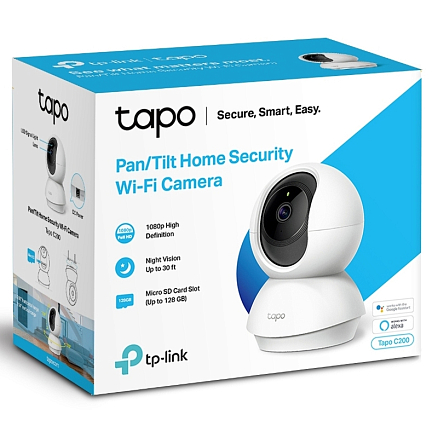 IP камера видеонаблюдения TP-Link Tapo C200 360° 1080p белая