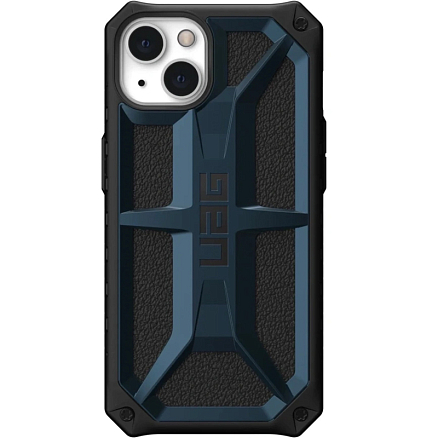 Чехол для iPhone 13 гибридный для экстремальной защиты Urban Armor Gear UAG Monarch синий