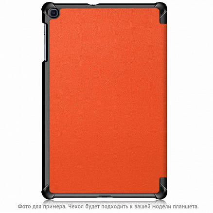 Чехол для Huawei MediaPad T3 8 кожаный Nova-06 оранжевый