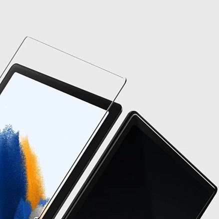 Защитное стекло для Samsung Galaxy Tab A8 10.5 (2022) на экран Spigen Glas.TR Slim HD прозрачное