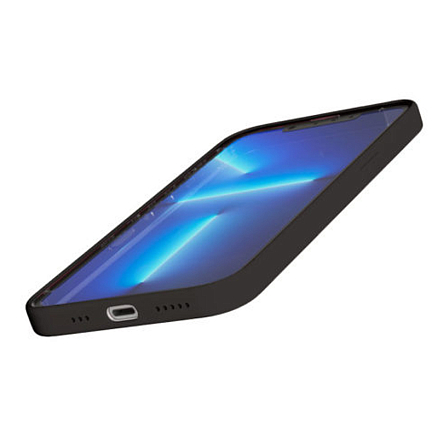 Чехол для iPhone 13 Pro силиконовый VLP Silicone Case MagSafe черный