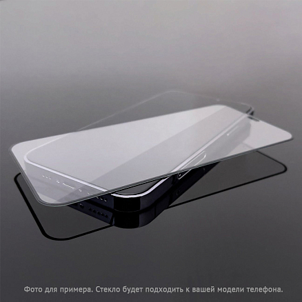 Защитное стекло для Realme C30, Realme Narzo 50i Prime на весь экран противоударное Wozinsky Full Glue черное