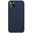 Чехол для iPhone 13 mini силиконовый VLP Silicone Case темно-синий