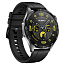 Умные часы Huawei Watch GT 4 46 мм с силиконовым ремешком черные