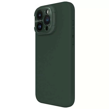 Чехол для iPhone 15 Pro гибридный Nillkin LensWing MagSafe зеленый