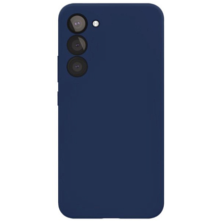 Чехол для Samsung Galaxy S24 силиконовый VLP Aster MagSafe темно-синий