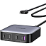 Зарядное устройство сетевое с USB и 3 Type-C входами 100W Ugreen CD328-90928 (быстрая зарядка PD, QC 4.0) темно-серое