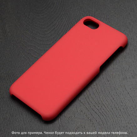 Чехол для OnePlus 5 пластиковый Soft-touch малиновый