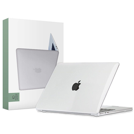 Чехол для Apple MacBook Air 13 M2 2022 пластиковый Tech-Protect SmartShell прозрачный