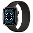 Чехол для Apple Watch 44 мм пластиковый тонкий Spigen Thin Fit прозрачный
