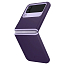 Чехол для Samsung Galaxy Z Flip 4 гибридный Spigen Caseology Nano Pop фиолетовый