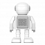 Танцующий робот-колонка TopJoy Robert RS01 белый