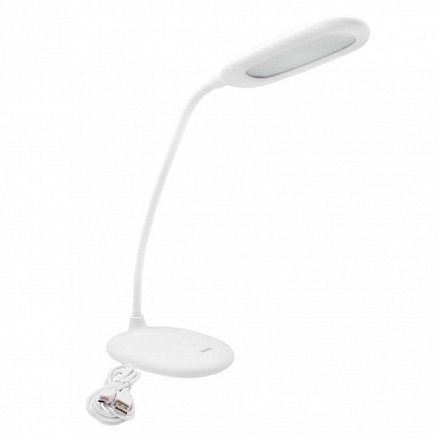 Лампа светодиодная настольная беспроводная с гибкой ножкой Remax RT-E365 белая
