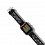 Сменный браслет для Amazfit Bip силиконовый черно-серый