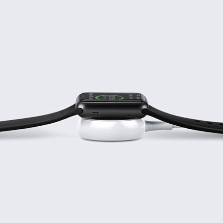 Беспроводная зарядка для Apple Watch магнитная MFi Ugreen CD177 белая