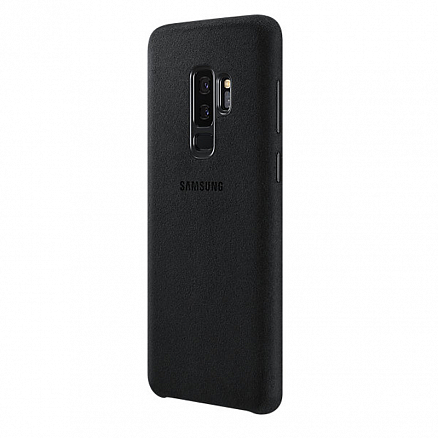 Чехол для Samsung Galaxy S9+ оригинальный Alcantara Cover EF-XG965ABEG черный