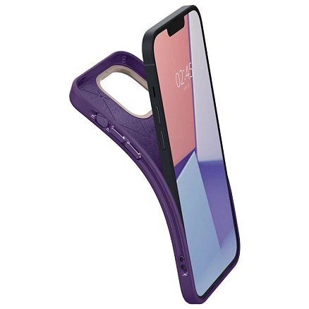 Чехол для iPhone 14 гелевый Spigen Cyrill Ultra Color MagSafe фиолетовый
