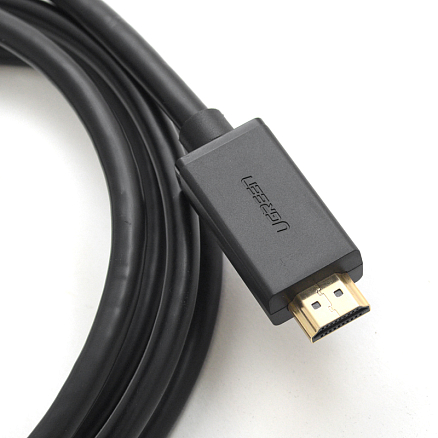 Кабель DisplayPort - HDMI (папа - папа) длина 3 м 4Kx2K Ugreen DP101 черный
