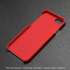 Чехол для iPhone X, XS пластиковый Soft-touch красный