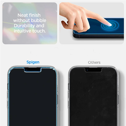 Чехол для iPhone 14 гелевый Spigen Crystal Pack прозрачный